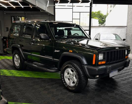 JEEP CHEROKEE 4.0 SPORT 4X4 6I 12V GASOLINA 4P AUTOMÁTICO JEEP CHEROKEE 4.0 SPORT 4X4 6I 12V GASOLINA 4P AUTOMÁTICO